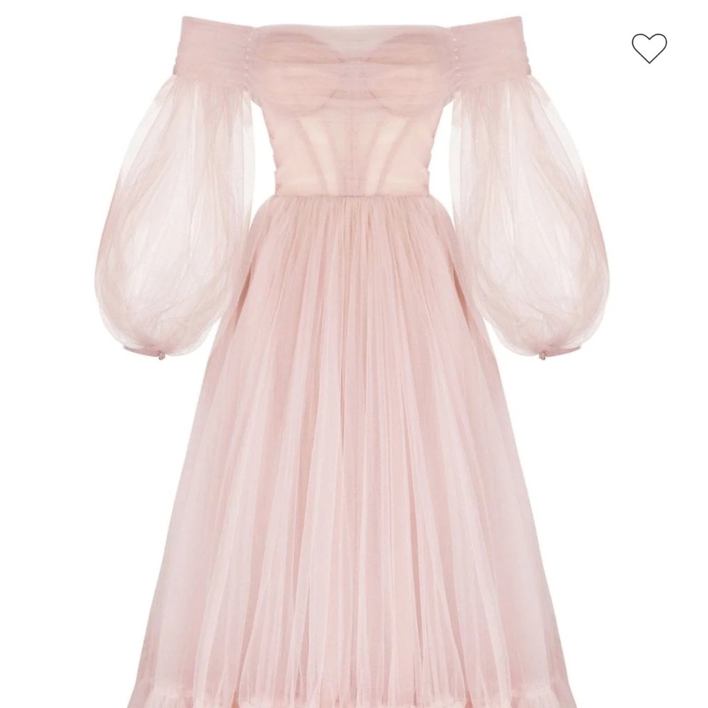 Pink corset gown